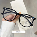 Retro Square Glasses Ultra-light Transparent Frame Eyewear Anti-blue Light Flat Glasses Korean Popular Decoration Eyeglasses