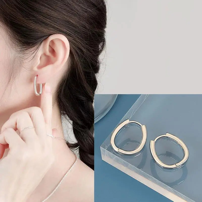 925 Sterling Silver Star Earring for Women Girl Personal Originality Trend Hip Hop Neutral Jewelry Gift Dropshipping