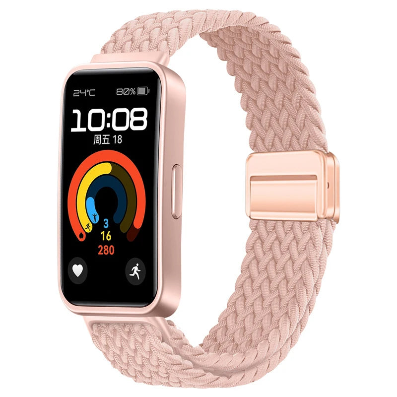 Sports Nylon Loop Strap for Huawei Band 11/11 Pro/10/9/8 Official Replacement Bracelet Belt Huawei Band 11 Wristband Accessories