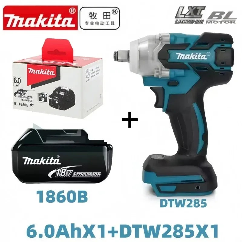 100% Genuine 18V Makita 6Ah Makita Battery BL1840 BL1830B BL1850B  Replacement Lithium Battery