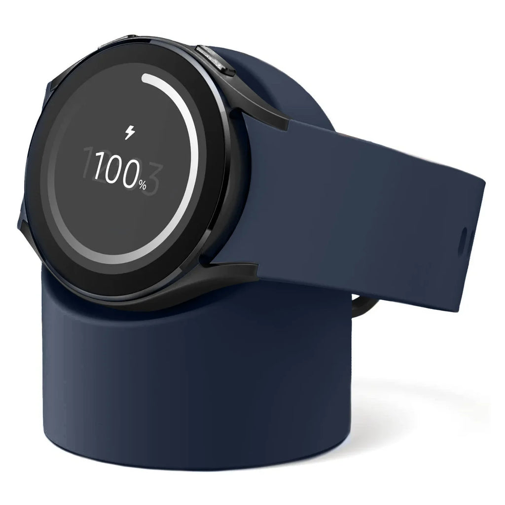 Compatible with For Samsung Galaxy Watch 7 4 3 6 5 Charger Stand 40 44 46mmGalaxy Watch3 4 6 5 Pro 7 Charger silicone Stand 45mm