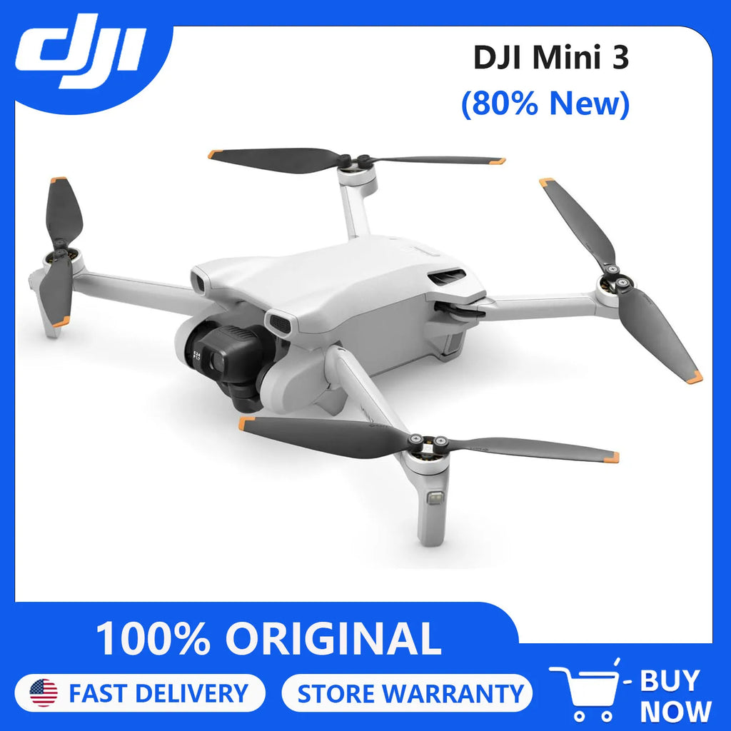 80% New DJI Mini 3 Drones with Camera for Adults 4K