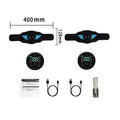 EMS Abdominal Toning Belt Muscle Toner Abs Trainer Electric USB Recharge Body Waist Massager Weight Loss Fitness Equiment Unisex