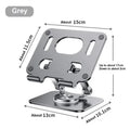 360 Rotation Foldable Laptop Bracket Mobile Phone Tablet Bracket Aluminum Alloy Desktop Lazy Backet Height Adjustable for iPad