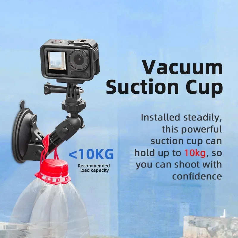 For DJI OSMO Pocket 3 4 4 Pro Camera Car Mount Adapter Suction Cup Gimbal Camera Car Holder For DJI OSMO Pocket 3 4 Accessories
