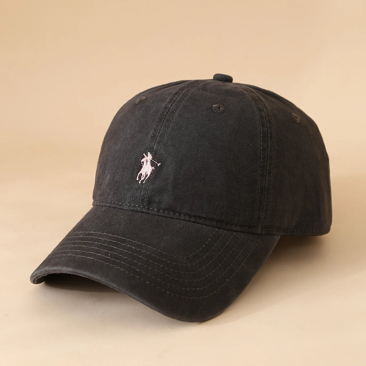 Unisex Letter Embroidery Hip‑Hop Baseball Cap Adjustable Casual Outdoor Sunscreen Hat Men Women Daily Streetwear Caps