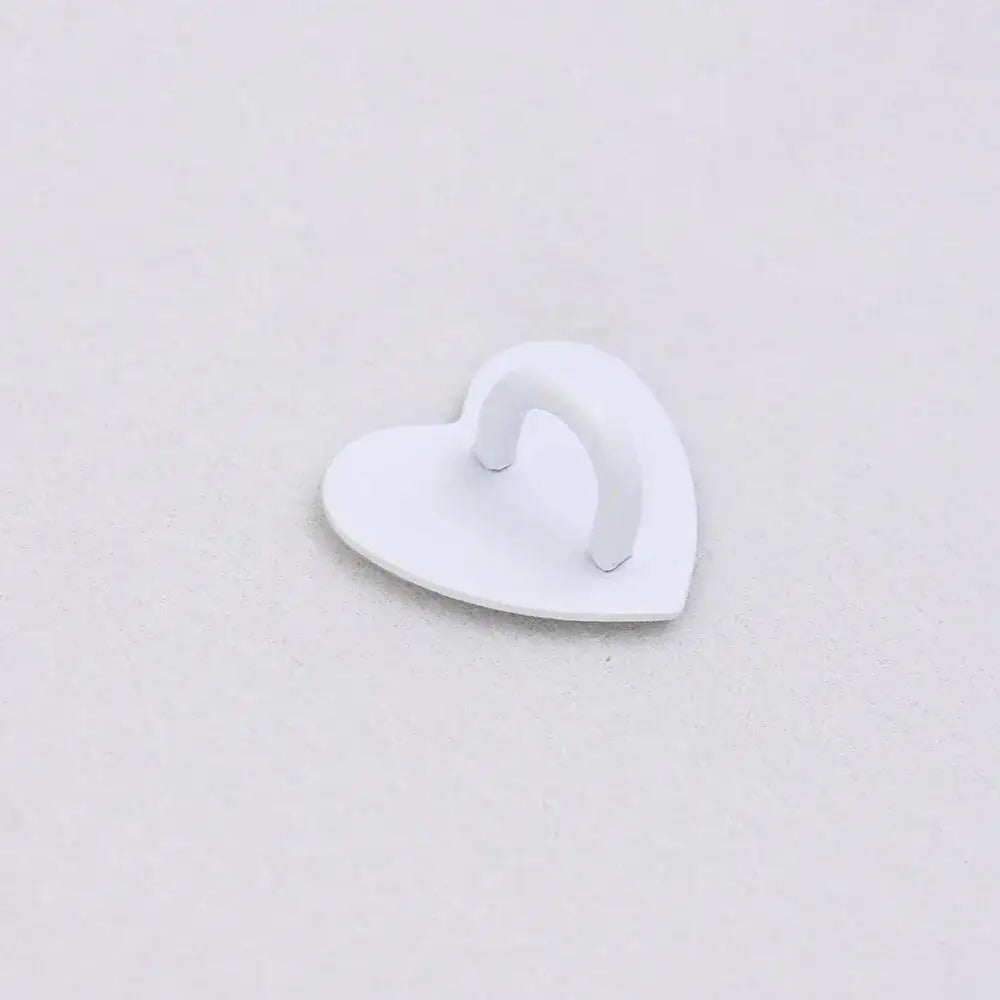 Adhesive Metal Heart Phone Charm Holder Mobile Phone Xyun Finger Ring Stand Hooks Buckle Charms Clasp DIY Accessories String