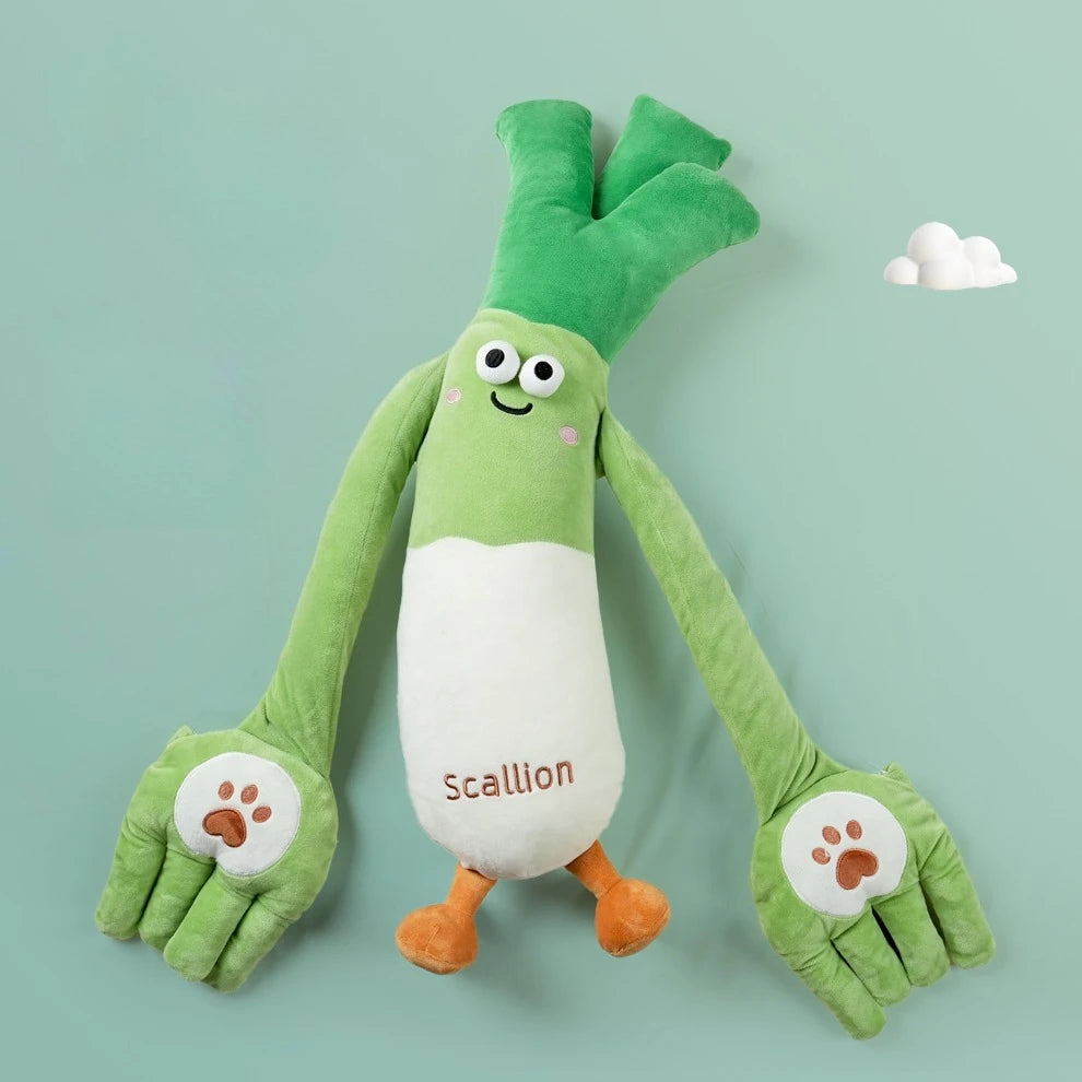 Cute Baby Sleeping Pillow Startle Prevention Scallion Banana Style Baby Patter Sleep Toy Newborn Bedding Automatic Palm Patting