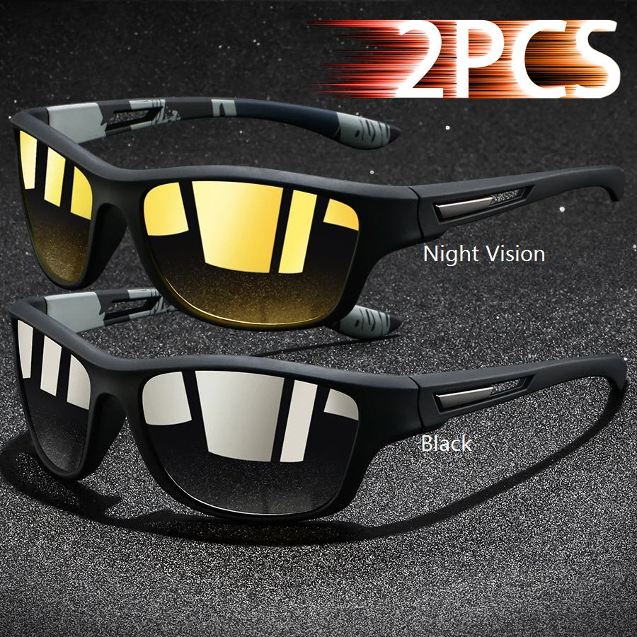 Fashion Sports Sunglasses With Chain Men Women Brand Designer Retro Sun Glasses Cycling Climbing Fishing Eyewear