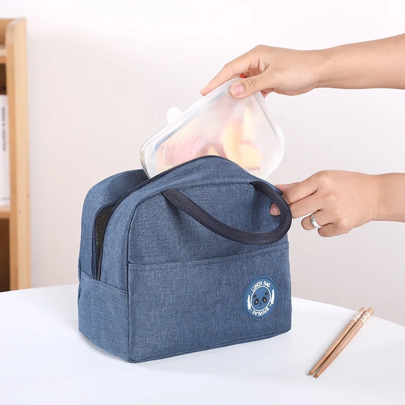 Insulated Lunch Bag Insulation Bento Pack for Men Women BPA Free Leakproof Food Container Carrier with Handle