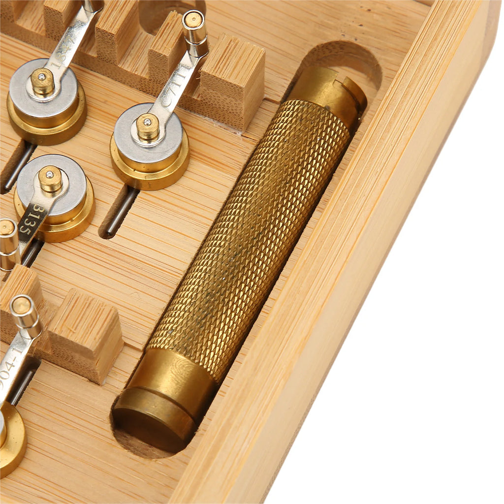 Watch Mainspring Winder Set Watch Mainspring Winder Wristwatch Repairing Professional Winding Tool Accessory Watch Winder Handle