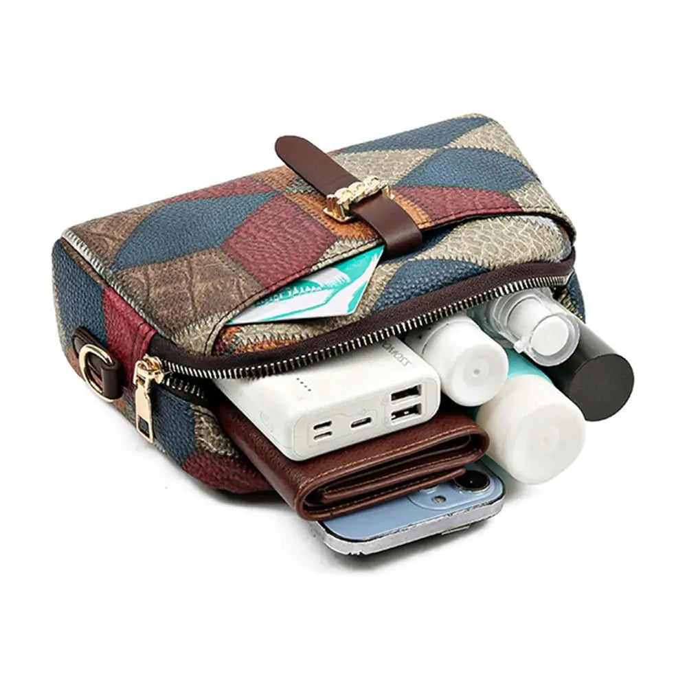 Large Capacity Shoulder Bags Daily PU Lether Crossbody Bags Mom's Bag Women Female