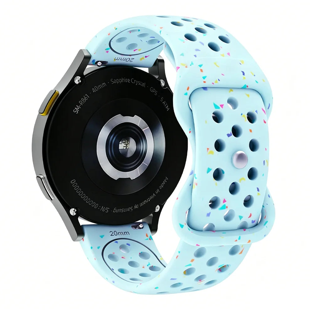 18mm 20mm 22mm Silicone Strap for Garmin Forerunner 70 170 165 265 570 47/42mm Venu 4 41/45mm Bracelet Garmin Active 6 5 Correa