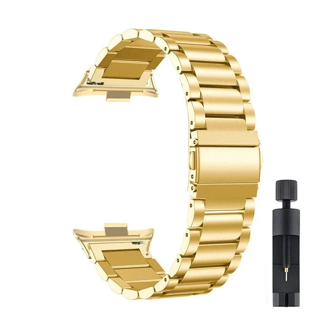 Stainless Steel Strap For Redmi Watch 4 Metal Luxury Band Replacement Watchband For Xiaomi Mi Band 8 Pro Sport Bracelet Correa