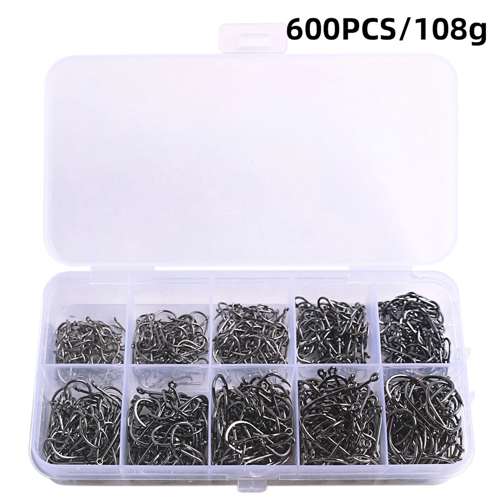 High Carbon Steel Fish Hook Iron Barbed Hooks For Saltwater Freshwater