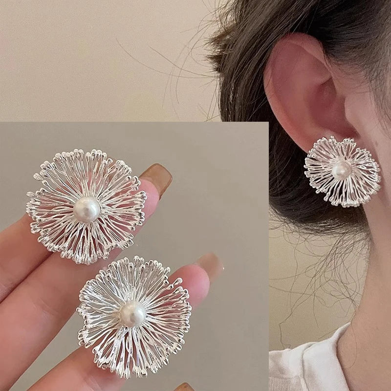 925 Sterling Silver Star Earring for Women Girl Personal Originality Trend Hip Hop Neutral Jewelry Gift Dropshipping