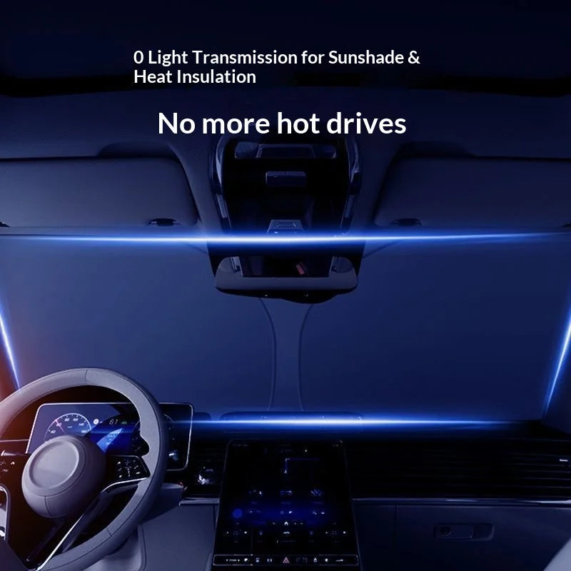 Car Windshield Sun Shade Cover Foldable Front Window Sun Visor Blocks UV Refletive Car Parasol Sunshade Protector Cover