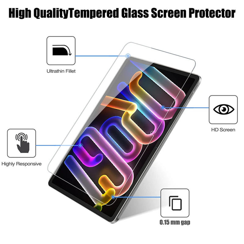 2Pcs Tempered Glass Screen Protector for Lenovo Xiaoxin Pad Pro Gt 11.1 inch Film Glass