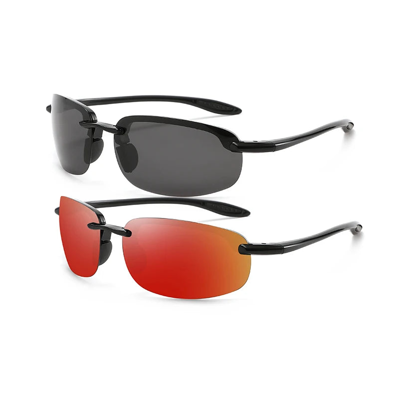 Polarized Sports Sunglasses TR90 Material Flexible & Durable - UV Protection for Driving Fishing Golf Cycling Unisex
