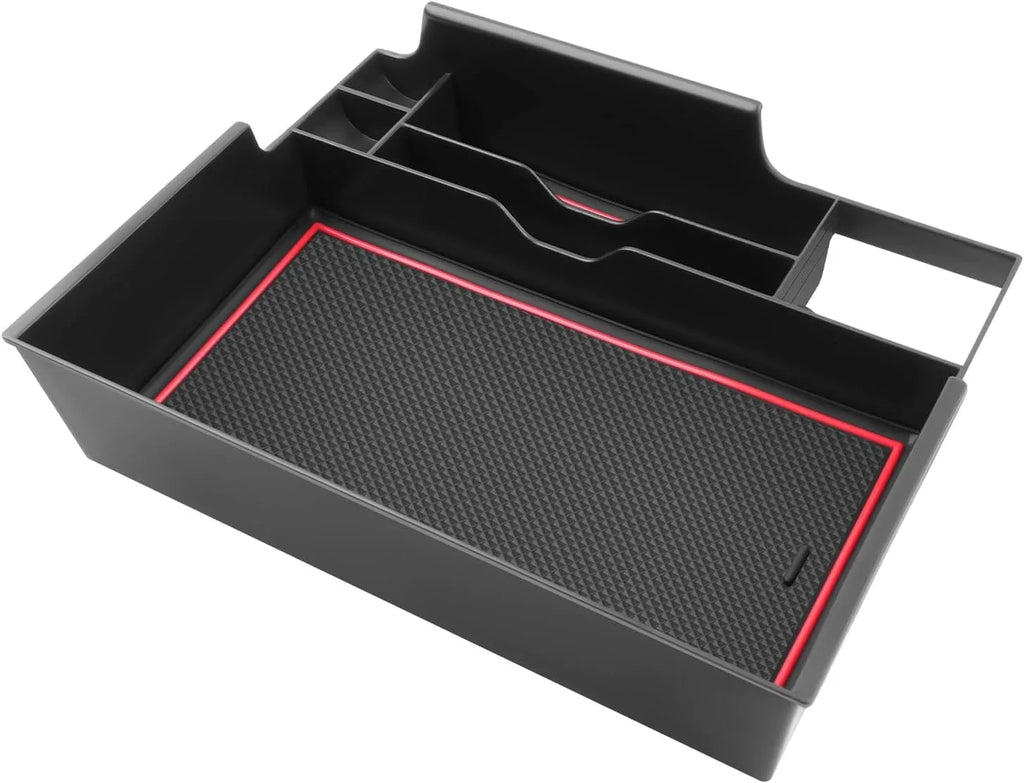NOEEI Popular for 2020-2026 Ford Explorer Accessories Car Center Armrest Storage Box Organizer
