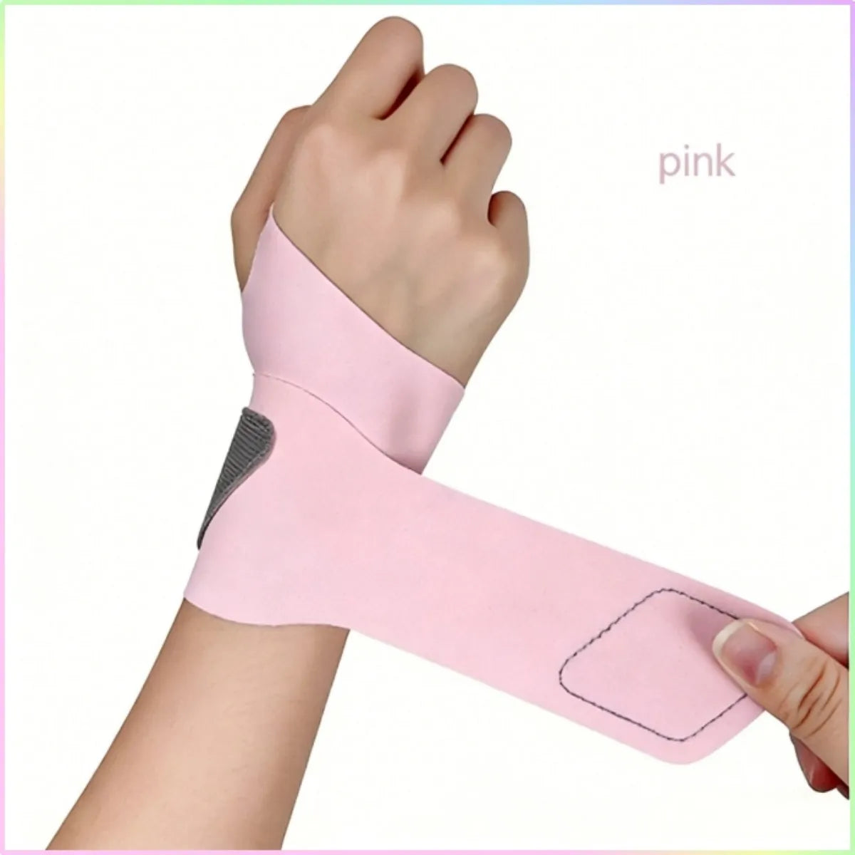 Ultra-thin Adjustable Wrist Strap – Breathable Support for Sprain, Arthritis & Tendonitis Pain Relief, Perfect for Fitness