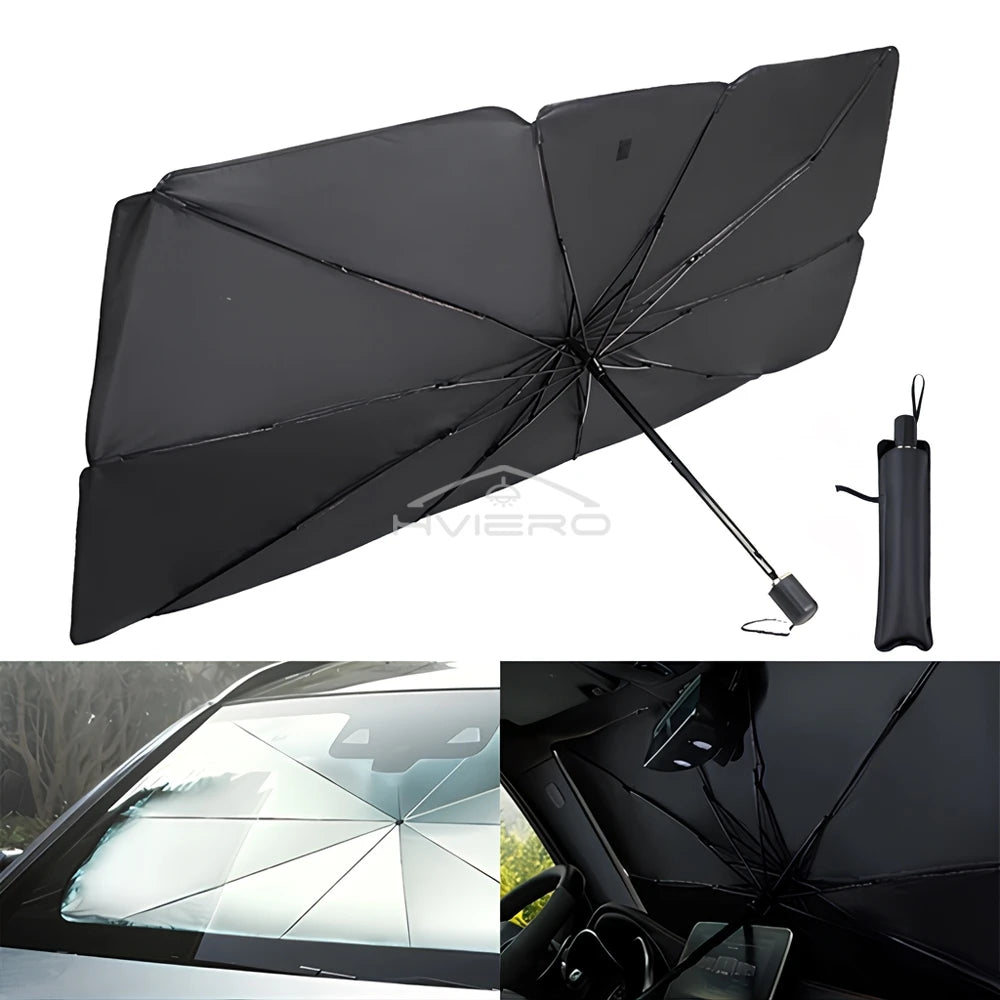 Multi Purpose Convenient Foldable Car Windshield Sunshades Interior Protechor Accessorie Part Auto Parasol Umbrella Front Covers