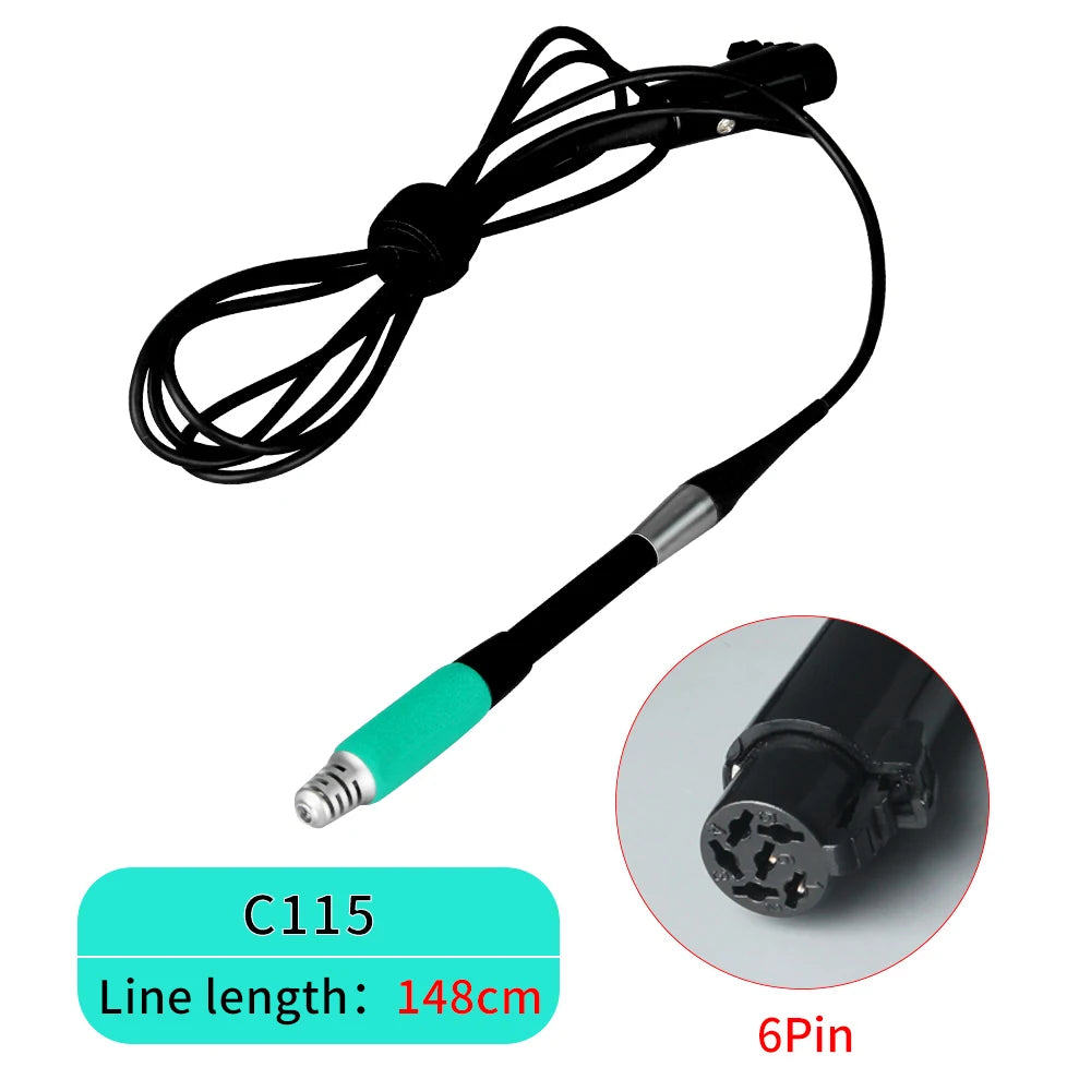 SUGON Soldering Station Handle T210/T115/T245/T12 Compatible Original C210 C245 C115 Soldering Tip Welding Tools Replace