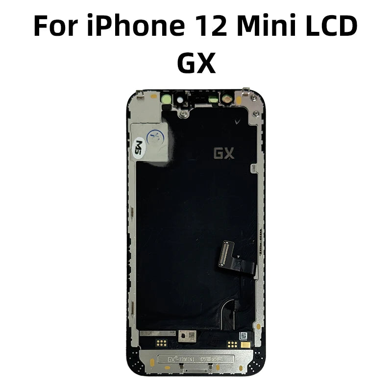 GX OLED For iPhone X XS XR XS Max LCD 11ProMax 13 ProMax 14ProMax 3D Touch Screen Digitizer 12 Mini 12 Pro Max Replacement Parts