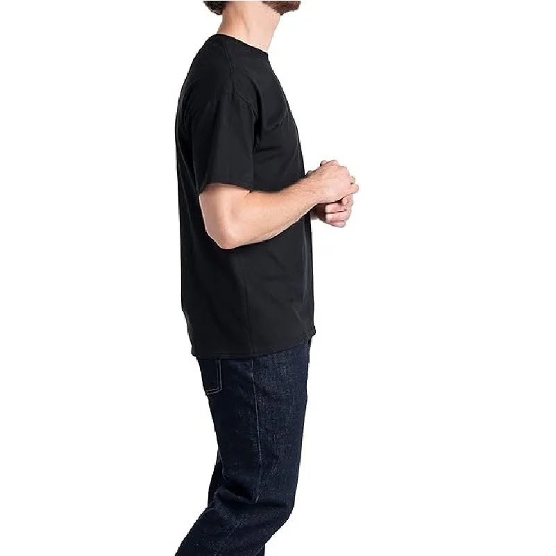 10pcs Mens Classic Crew Neck T-Shirts Soft Cotton Blend Short Sleeve Tee Machine Washable Casual Wear & Everyday Comfort