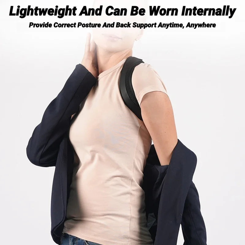 Adjustable Breathable Back Posture Corrector Home Office Man Woman Shoulder Support Correction Belt Repair Straight Hunchback