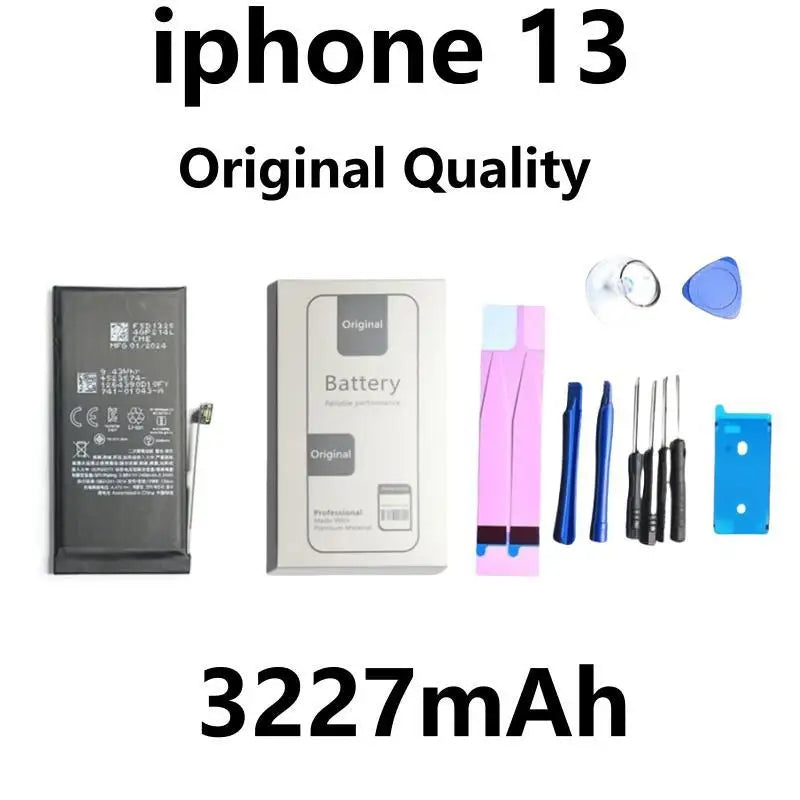 Xilecaly Battery For iPhone 14 Pro Max 11 Pro 12 13 Mini Pro Max Original Real High Capacity Replacement Bateria Warranty 1 Year