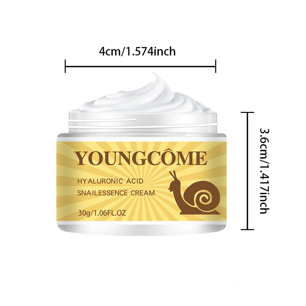Snail Hyaluronic Acid  Essence Cream Deeply Nourishes Skin Improve Roughness Tighten Skin Repair Damaged Skin Smooth wrinkles