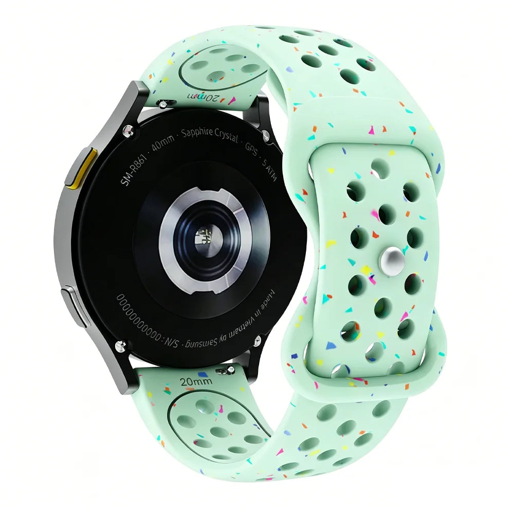 18mm 20mm 22mm Silicone Strap for Garmin Forerunner 70 170 165 265 570 47/42mm Venu 4 41/45mm Bracelet Garmin Active 6 5 Correa