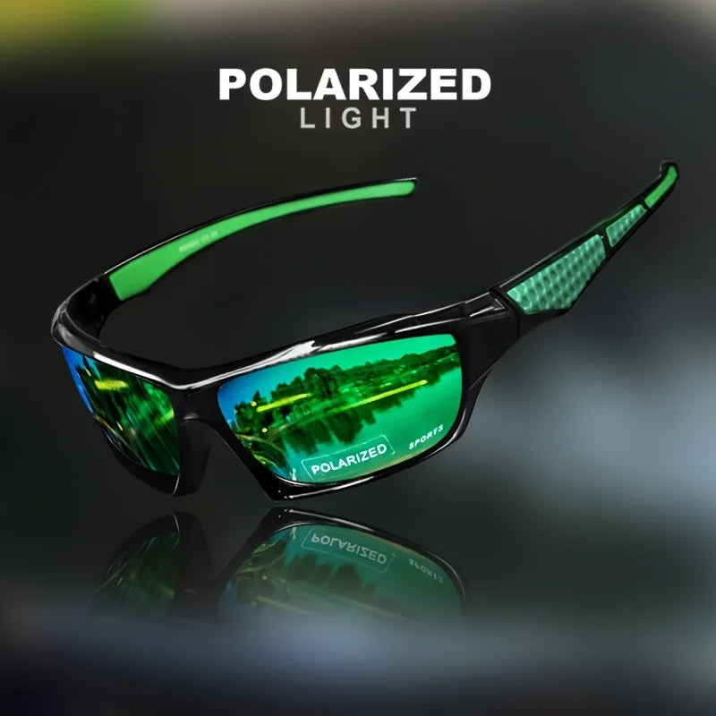 1/3PCS Sports Polarized Sunglasses for Men Lightweight Night Vision Male Shades Cycling Driving Fishing Fashion Mirror Sunglass