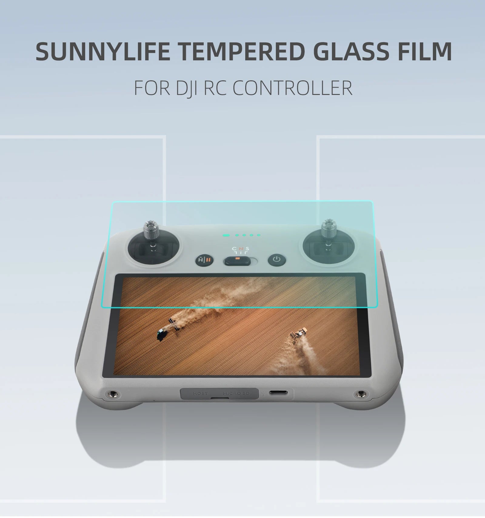 Protective Film for DJI Mini 3/3 Pro Mini 4 5 Pro HD Glass Screen Protector Anti-Scratch Screen Film RC RC 2 Remote Accessories