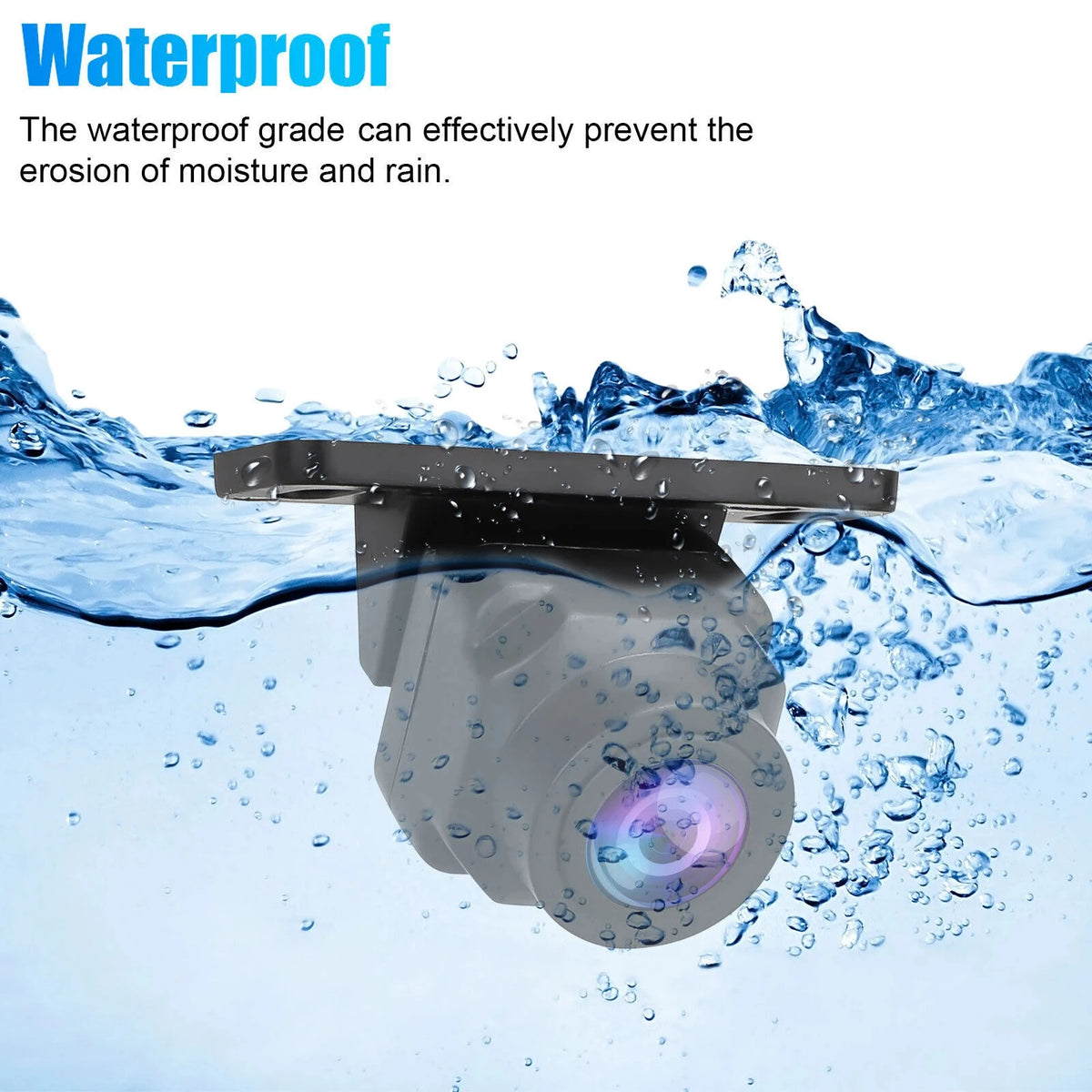 1080P Car Rear View Camera 170° Wide Angle Adjustable Anti-Interference Night Vision Waterproof Auto Parking Backup Camera New