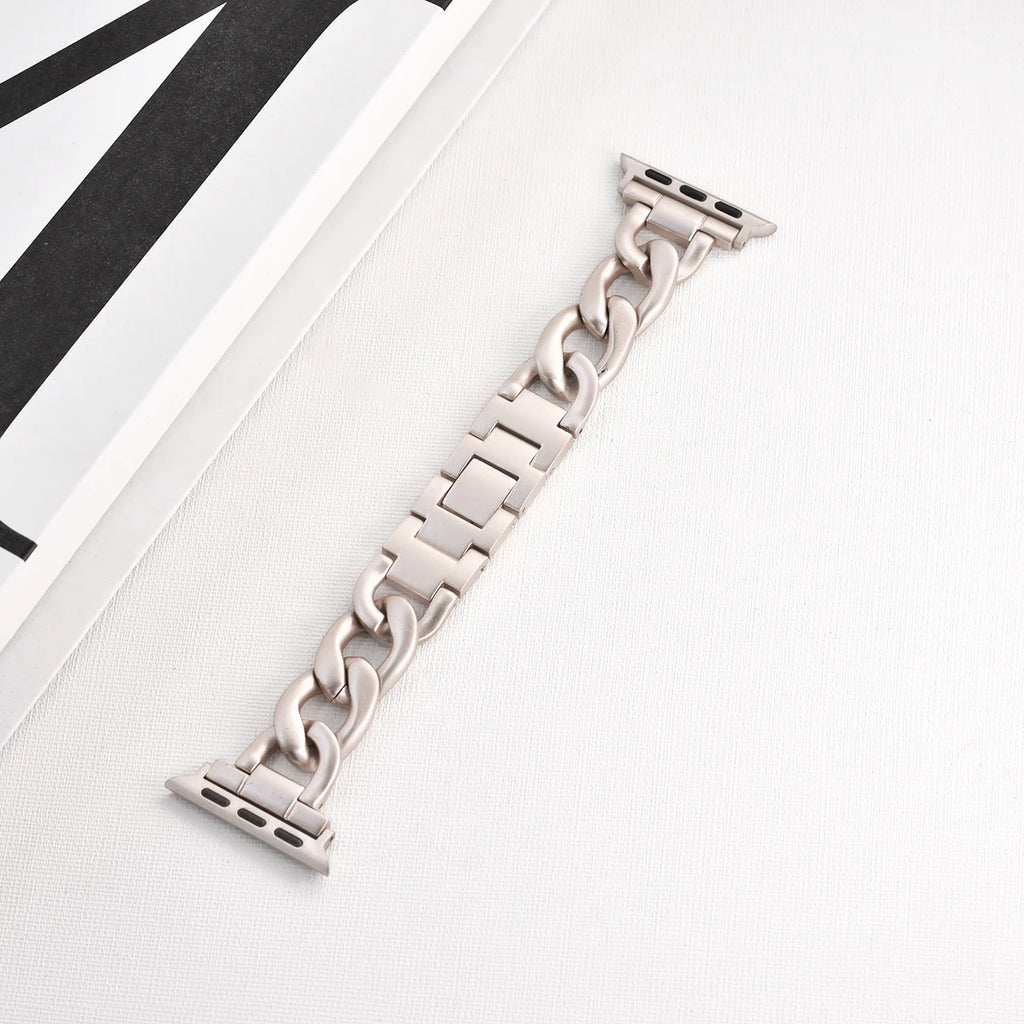 Metal Strap for Apple Watch 10 Ultra 46mm 9 8 7 Band 42mm 45mm 41mm Women Belt Bracelet iWatch Series 6 SE 40/44/49mm Watchband