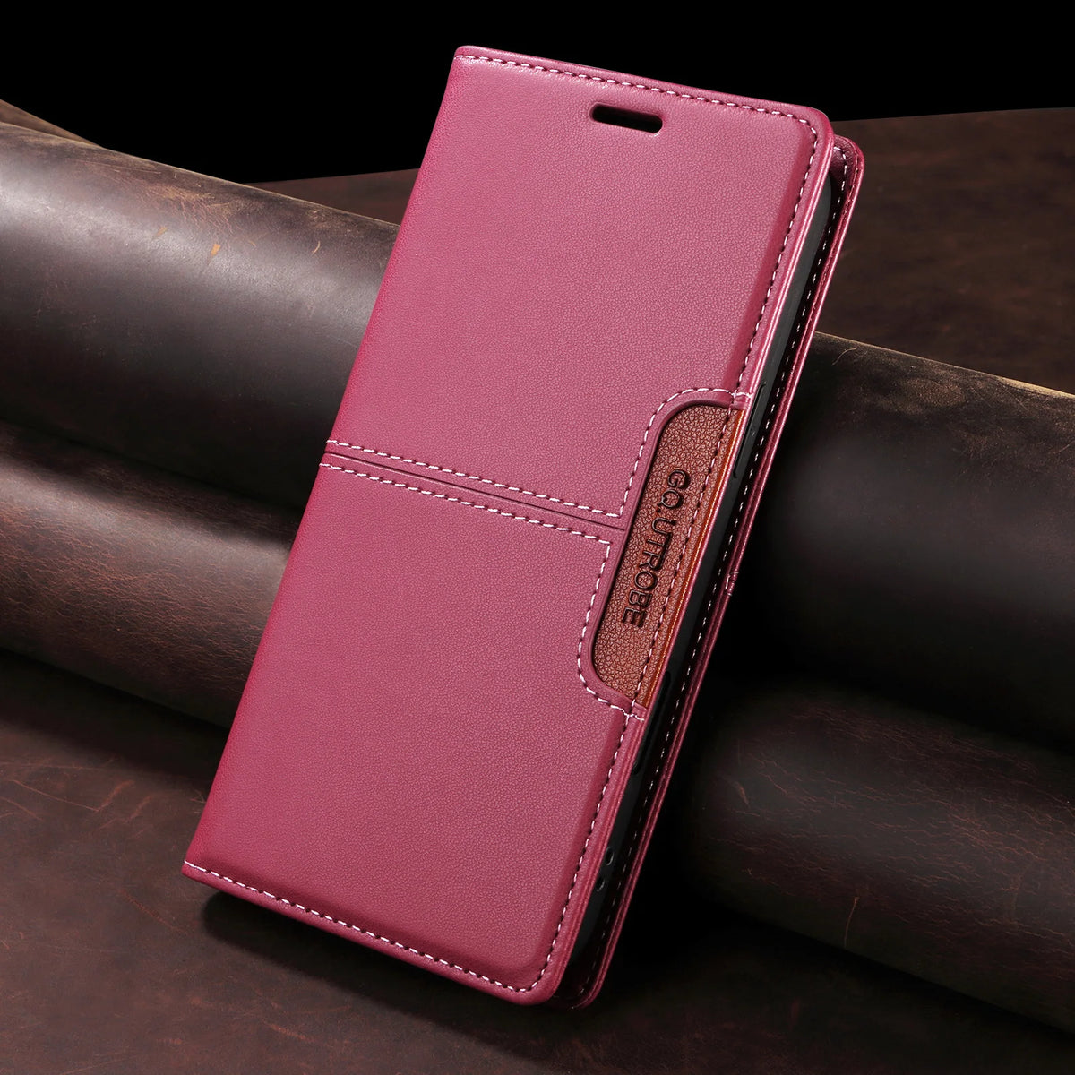 Magnetic Leather Case For iPhone 16 15 14 13 12 11 17 18 Pro Max 18Pro 15 Plus 17e 16e SE3 Business Flip Wallet Card Slot Cover