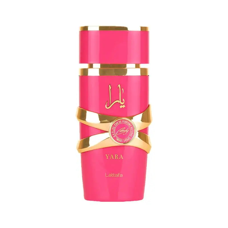 LATTAFA Yara Candy is a sweet yet not greasy floral and fruity delicacy with a female fragrance of 3.4oz100ml, long-lasting sweet aroma