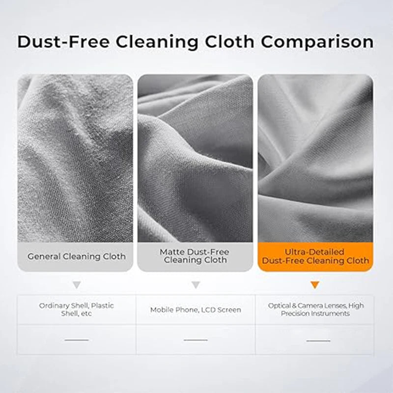 Microfiber Dustproof Laptop Screen Cleaning Cloth for MacBook Pro 13/15/16 Protective Notebook Palm Keyboard Blanket Cover