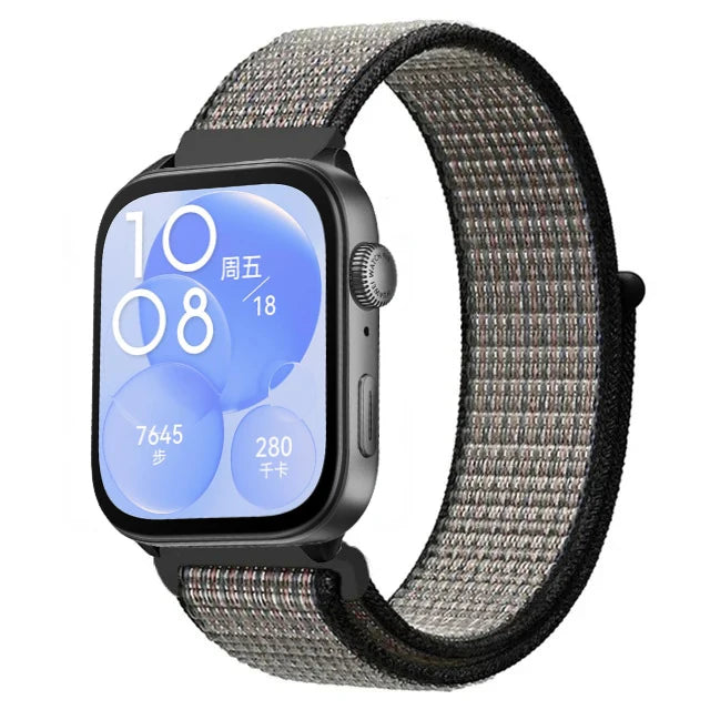 Nylon Loop Strap For Huawei Watch Fit 5/4/3 Sport Breathable Replacement Bracelet Wristband Huawei Watch Fit 4 5 Pro Accessories