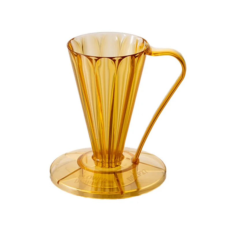 V-Shaped Coffee Dripper,Filter Cup,Resin,for 27 Degree Disposable Coffee Filter Paper,Espresso Drip Holder,Coffee Accessories
