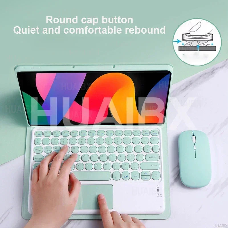 For Xiaomi Redmi Pad SE 11 Inch Case, Detachable Keyboard Case for Redmi Pad SE 11" 2023