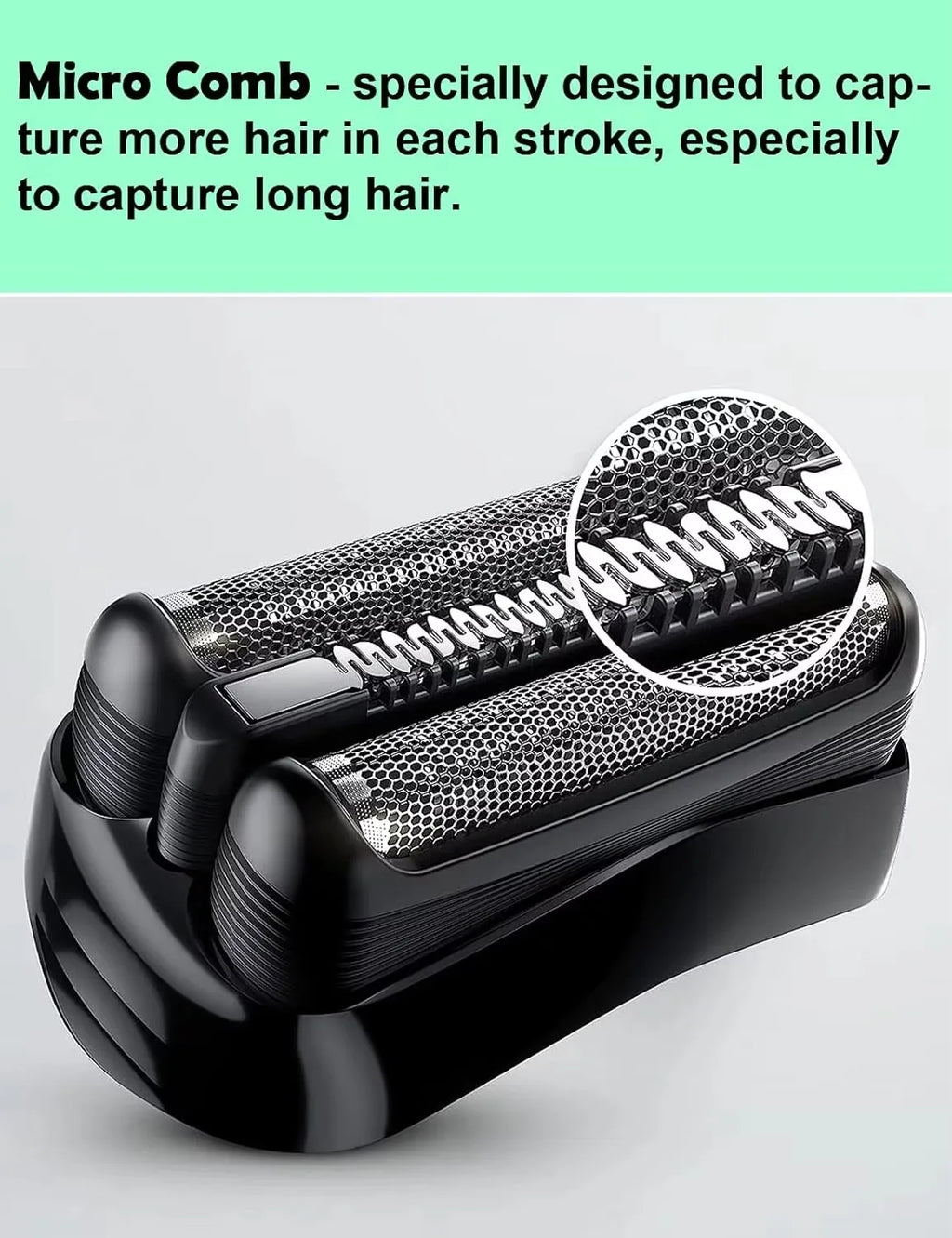 KVIFO 21B For Braun Series 3 32B 32S Electric Shaver Head Accessories Knife Membrane 301S 310S 320S 340S 360S 3040S 3010s 3050