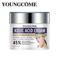 Kojic acid face cream containing collagen,hyaluronic acid,Improves the texture ofskin,Dark Skin BrightenSerum Fade Fine Lines