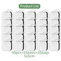 10/20/50/100PCS TENS Non-woven Electrode Pads For Acupuncture Massager Electrodes Patch Pulse EMS Muscle Stimulator Sticker