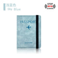 Rfid Blocking Protection Travel Passport Credit Holder Cover Case Business PU Leather Women Men Ticket Protective Accessories