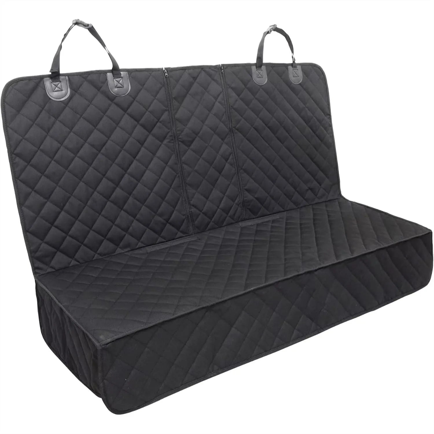 Dog Seat Cover for Cars, Waterproof Bench Seat Protector Nonslip Soft Pet Back Seat Cover for Trucks SUV