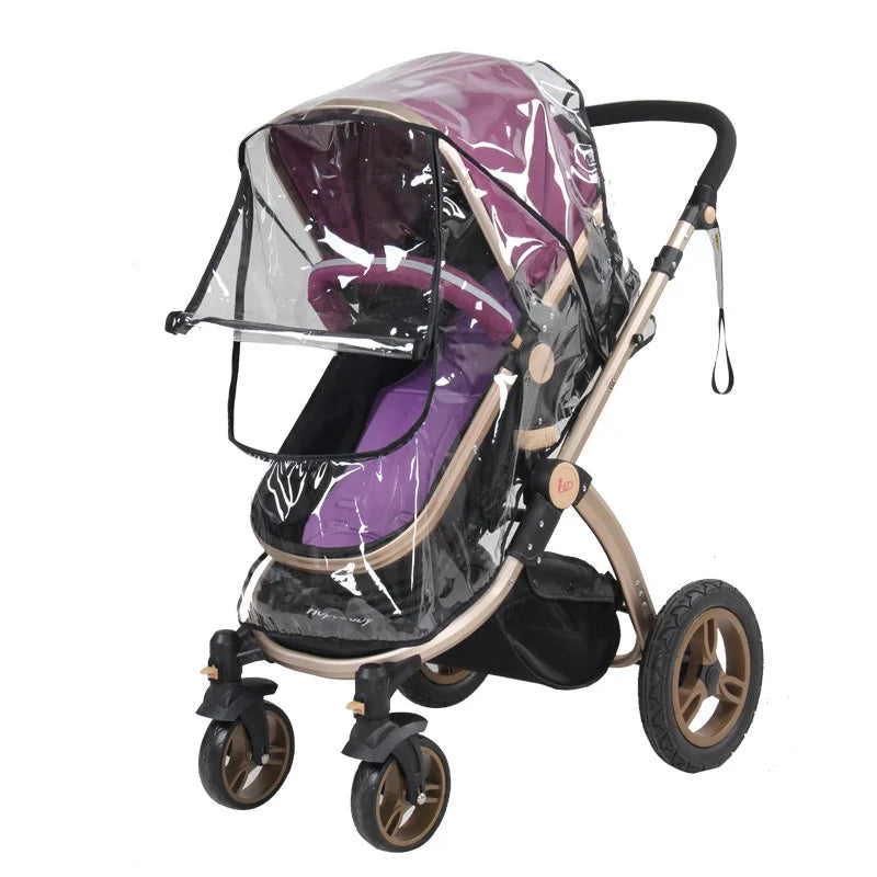 Baby Stroller Rain Cover Stroller Rain Cover Baby Walking Artifact Raincoat Rain Cover Dust Cover Dog Stroller Rain Cover Poncho