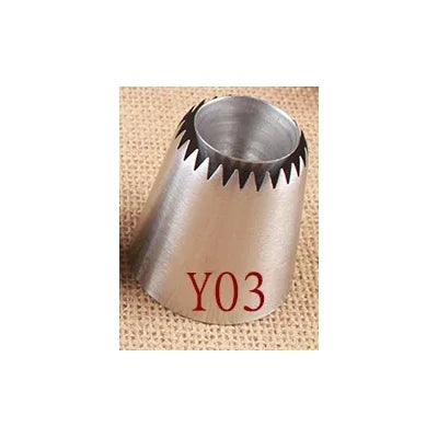1-4pcs Sulta Ne Ring Cookies Mold Sultan Tube Icing Piping Nozzles For Decrating Cake Big Size Russian Pastry Tips Dessert Decor